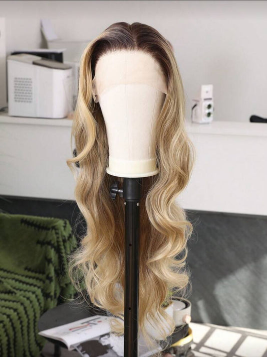 Beyonce Bombshell Wig(human blend)