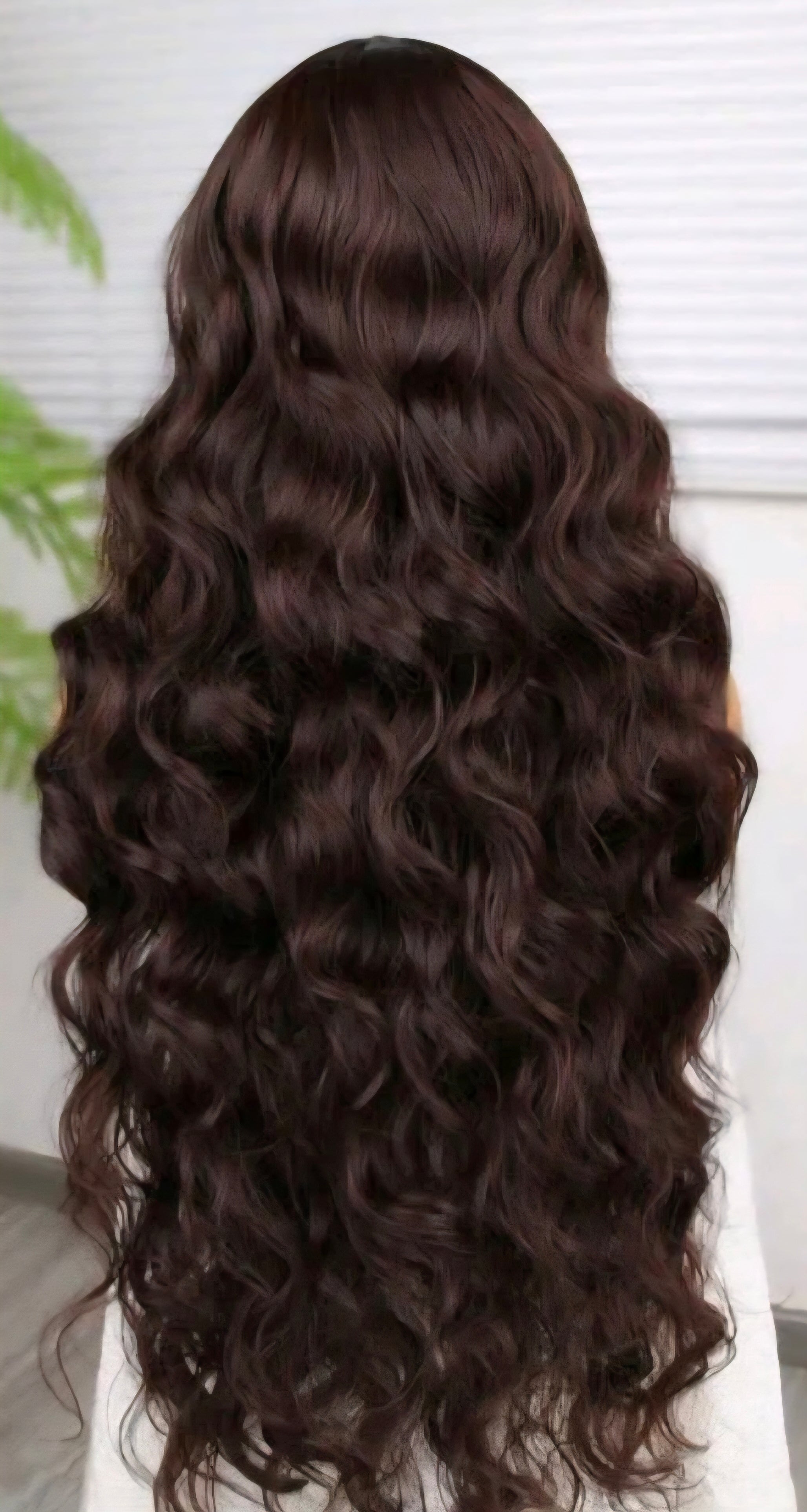 Heat Resistant Front Lace Wig(human blend)