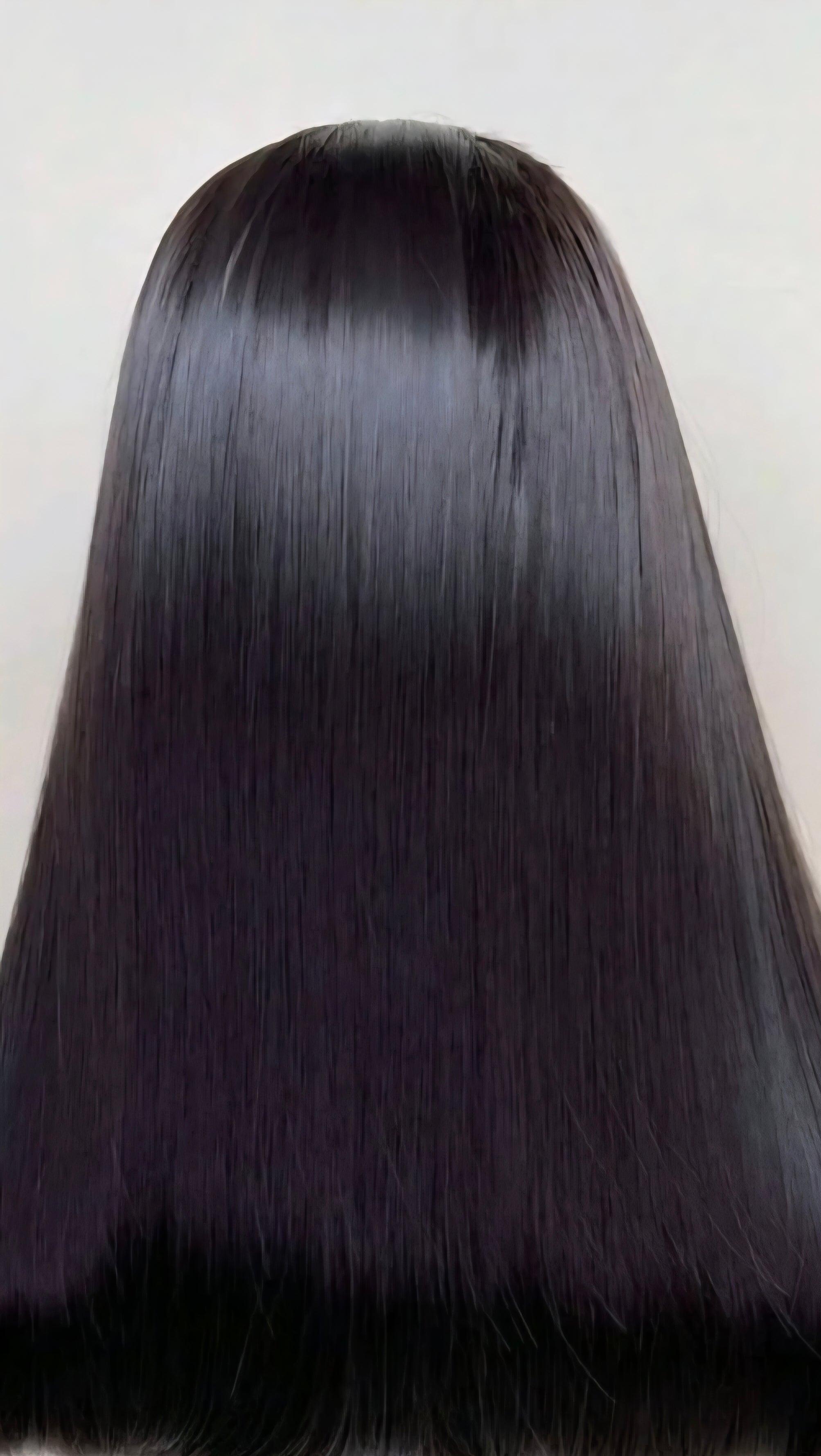 Long bob straight headband human blend