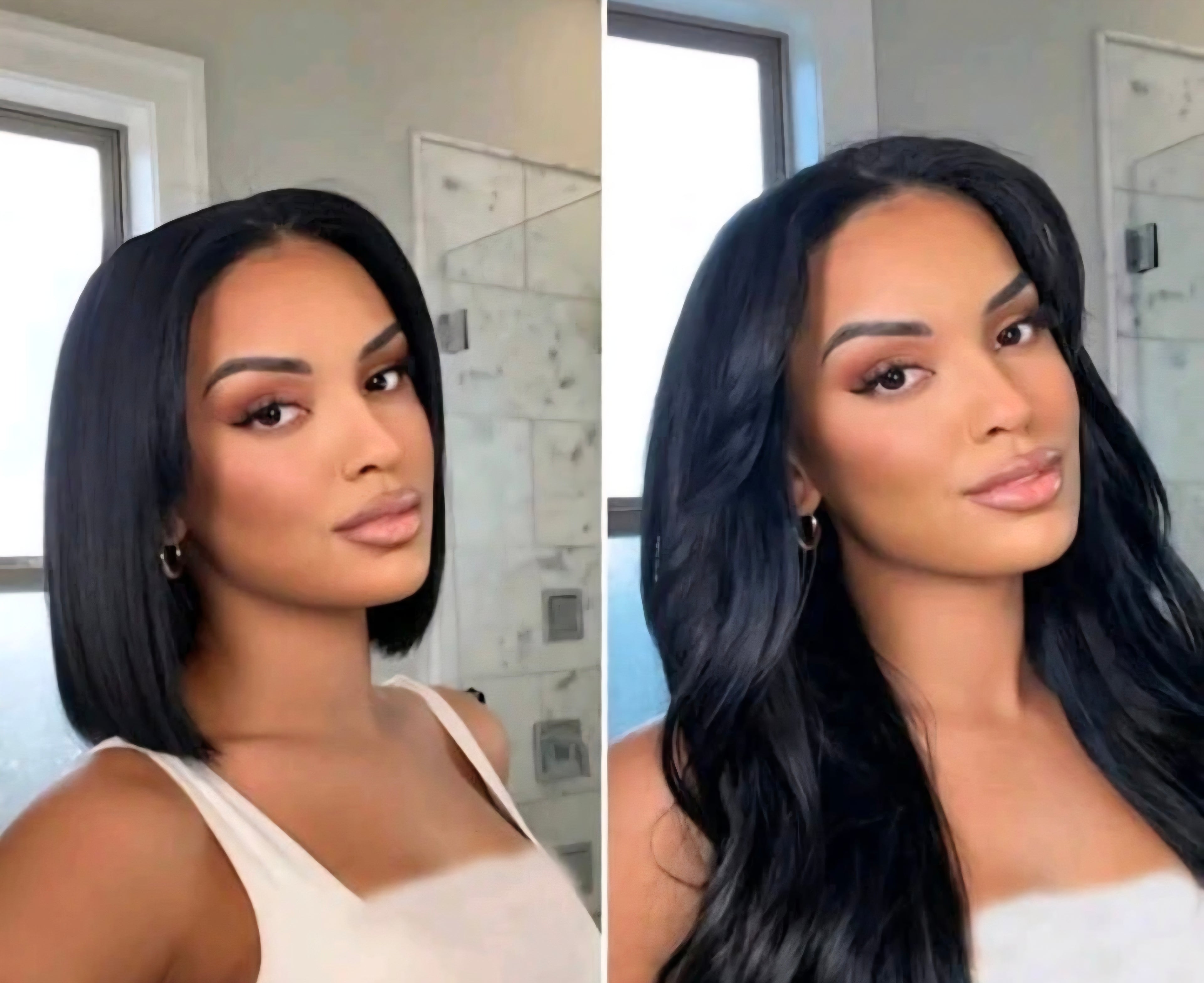 Black Body Wave Clip In Extensions